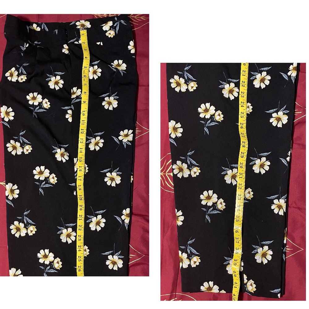 Floral Wide leg Pants by Xhilaration - Picture 3 of 7